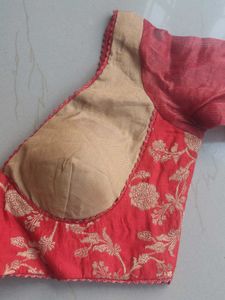 Suta bombay Tulip gold mines blouse