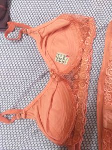 Net Bra And Panty Set