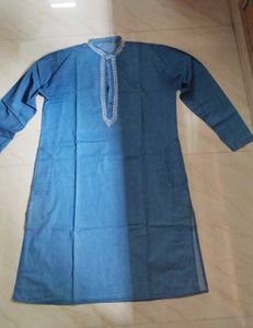 Denim Kurta