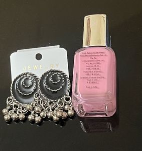 Earrings &amp; Nail Polish Set