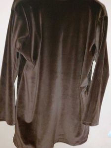 Brown Velvet Cord set new tag,