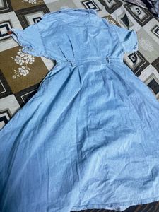 Denim Shirt Dress
