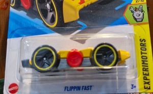Hot Wheels Flippin' Fast - Yellow Race Car
