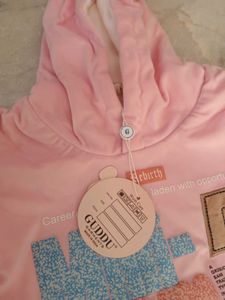 Baby Girl &amp; Boy&#39;s Pink Hooded Tracksuit