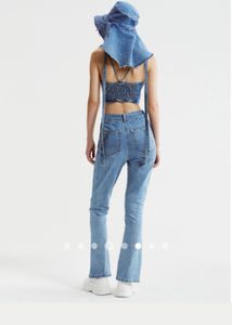 Light Wash Flare Jeans &amp; Black Boots