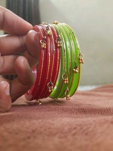 Bangles - Red &amp; Green