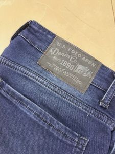 US Polo Assn Dark Blue Denim Jeans