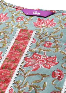 Libas Cotton Kurta Set