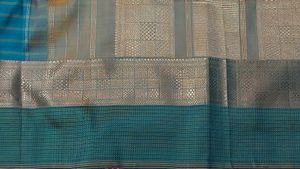 Elegant Teal Saree