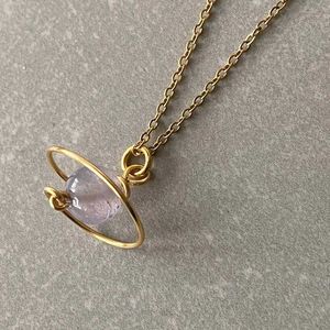 Saturn Planet Necklace