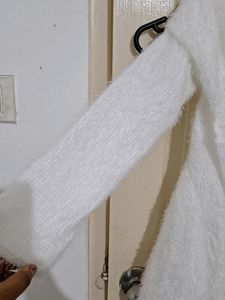 Wool And Lace Shrug