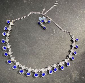 Blue Stone Jewelry Set