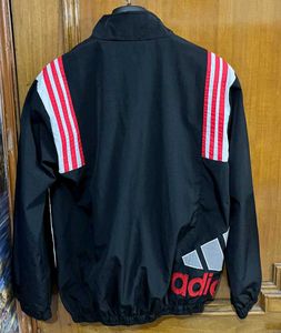 ADIDAS BLACK WINDCHEATER JACKET