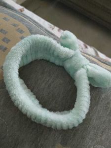 Mint Green Plush Headband