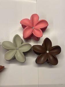 Flower Hair Clips - Set of 3