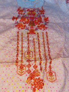 Coral Floral Printed Kurti set