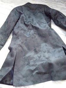 2 Black Colour Designer Sherwani