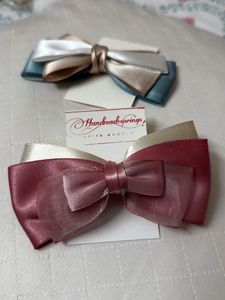 Handmade Springs Hair Bows - Set of 2