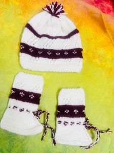 Handmade Knitted Winter Hat or socks