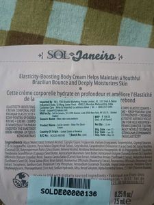 Sol De Janeiro Sample Cream