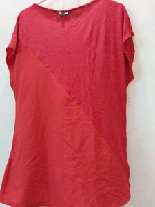 Cherry Red short sleeve tee
