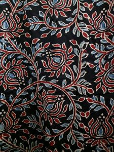 Pure Ajrakh Modal Silk Kurta