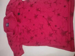 New Unused Large Size Red Tshirt