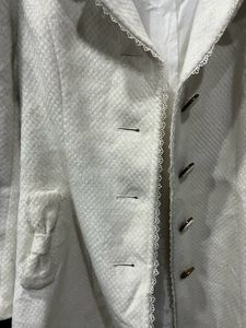 white royal coat