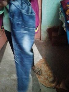 Stylish Distressed Denim Jeans