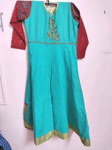 467 Rs Gorgeous Cotton Anarkali Set