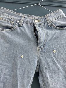 Star Embellished Jeans