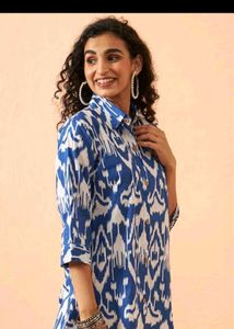 Ikkat Co-ord Set