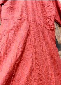 Brand New Rust Schiffli Dress LARGE/XL