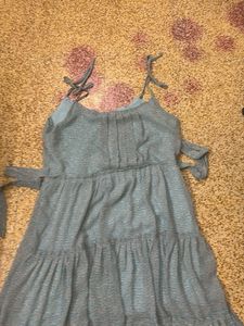 Blue Floral Dress