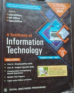 Information Technology Textbook for Class 9