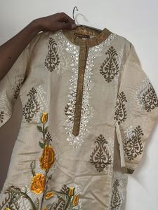 Elegant Embroidered Kurta
