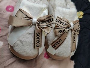 Cute Bow Slippers