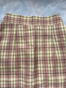 Checked Pink Skirt🌸