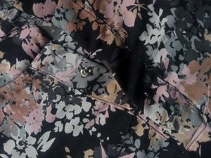 Beautiful Black Printed Long Kurta For Office