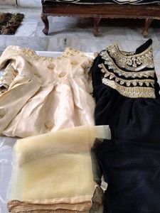 2 Anaarkali Kurti With Duppta