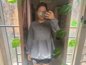 oversized korean top
