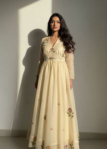 Floral Embroidered Anarkali