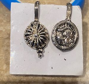 Combo Antique Oxidised Chandbali Earrings&amp;Nosepin