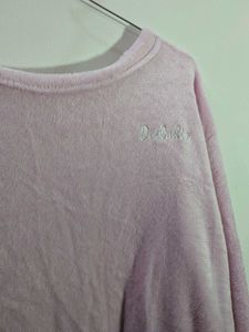 Pink Fluffy Pajama Set