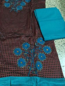 New Dress Material But With Small Color Issues