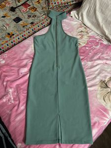 Mint Green Mini Dress