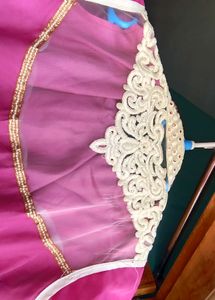 Offer...Long Festive Gown For Ladies With Inner