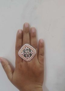 Statement Pearl Ring