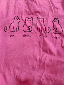 Pink Cat Tee