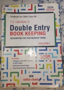 Double Entry Book Keeping - Class XII
